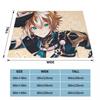 Gorou Genshin Impact Game Blanket Fleece Autumn/Winter Breathable Super Soft Throw Blankets for Bedding Office Plush Thin Quilt