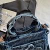 Retro Denim Mini Tote Bag Hand Bag