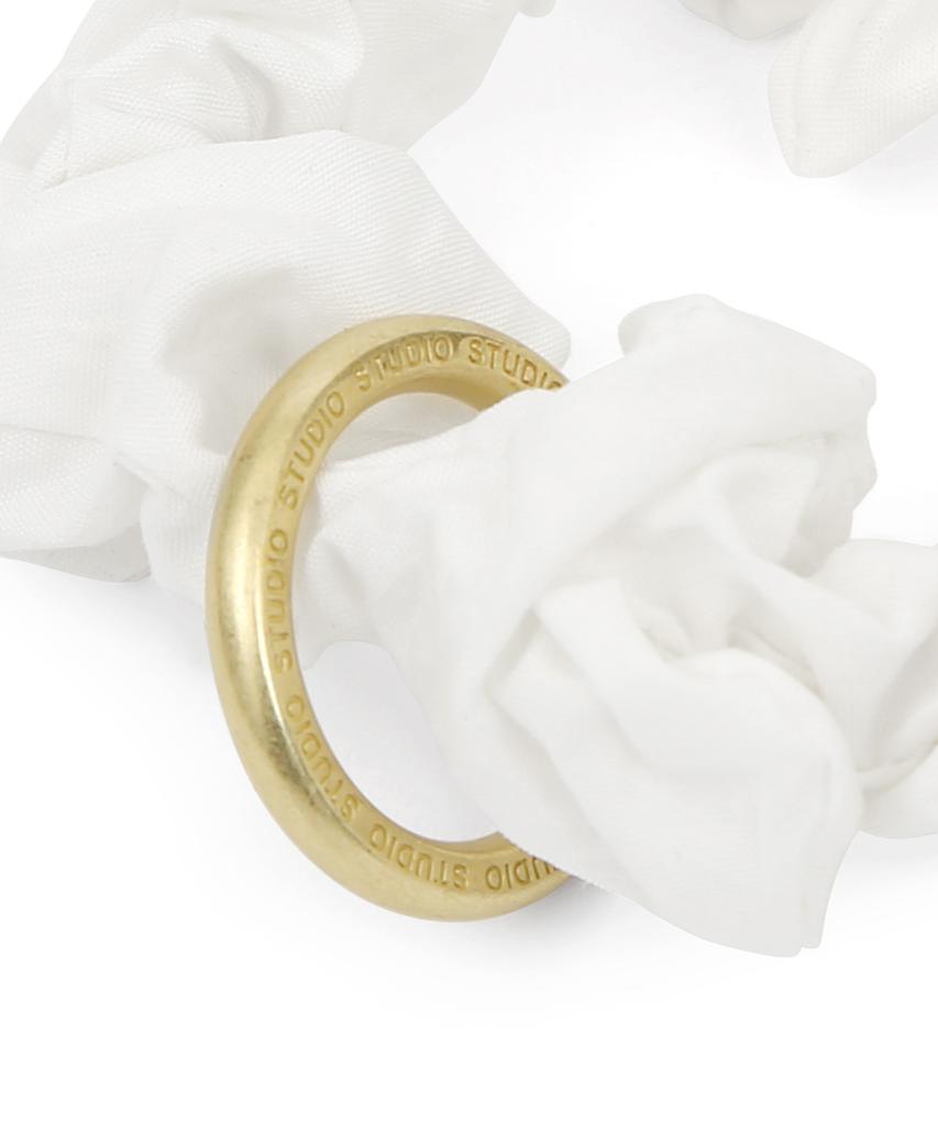 Undercontrol Studio Hair Scrunchie / T Volume / Ring / White