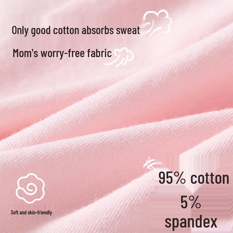 Girls' Pure Cotton Boxer Briefs - Soft, Comfy Fit for Infants, Toddlers & Kids