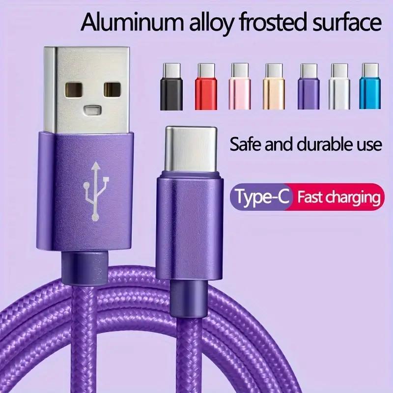 Digital Cables 3.3ft/6.6ft/9.9ft High-Speed USB Type-C Fast Charging Cable For Android Phones - Compatible With Samsung Redmi OnePlus And Xiaomi