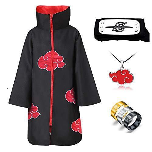 Halloween Cape Cloak Stand Collar Hooded Cosplay Costume for Anime Role Play