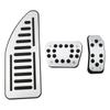 Car Pedal Cover for Ford Fiesta MK7 2009 - 2015 Ecosport 2012 - 2017 LHD Accelerator Gas Pedals Pads Aluminium Alloy Rubber