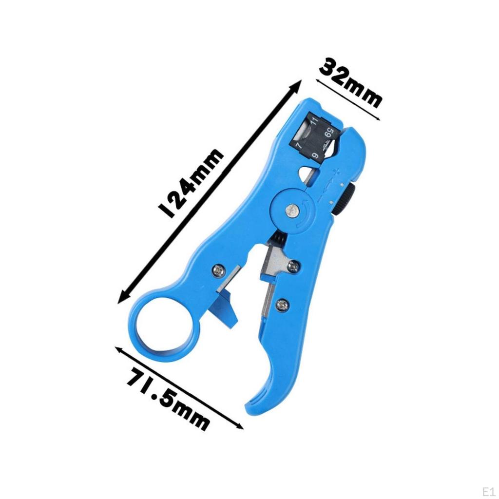Cable Sheathing Removal Plier Compact Wire Insulation Remover Cutter Spring Loaded