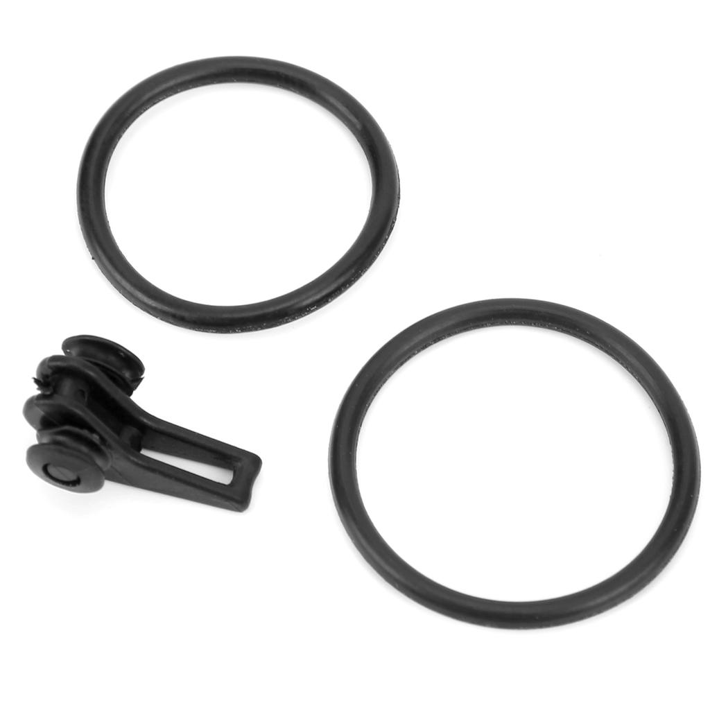 Fishing Rod Hook Elastic Rubber Ring Adjustable Fishing Lure Bait Holder Hook Keeper