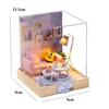 Wooden Doll House Casa Diy  Miniature Dollhouse 3D Puzzle Assembly Building Toys With Furniture LED Lights For Children Gifts
