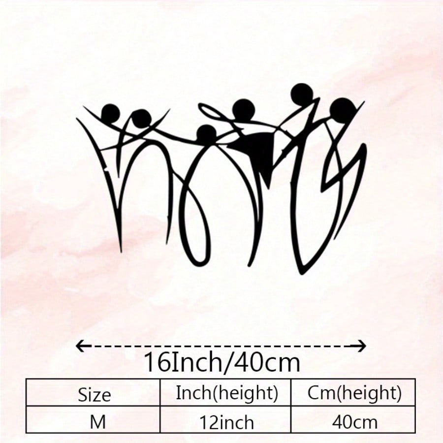 Деревенская Черная Металлическая Настенная Скульптура Винтажное Железное Рождественское Украшение Прочное Садовое Искусство Подарок разноцветный