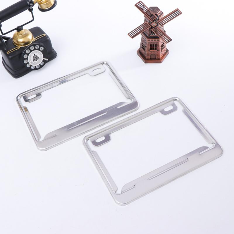 Motorcycle License Plate Frames Universal Aluminum License Plate Holder License Plate Holders Frame