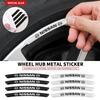 4 buc Aluminiu Insignă Auto Styling Jante Butuc Roată Autocolante Decorative Pentru Nissan J10 X-Trail Qashqai Juke Leaf Micra NOTE Patrol Gadgeturi