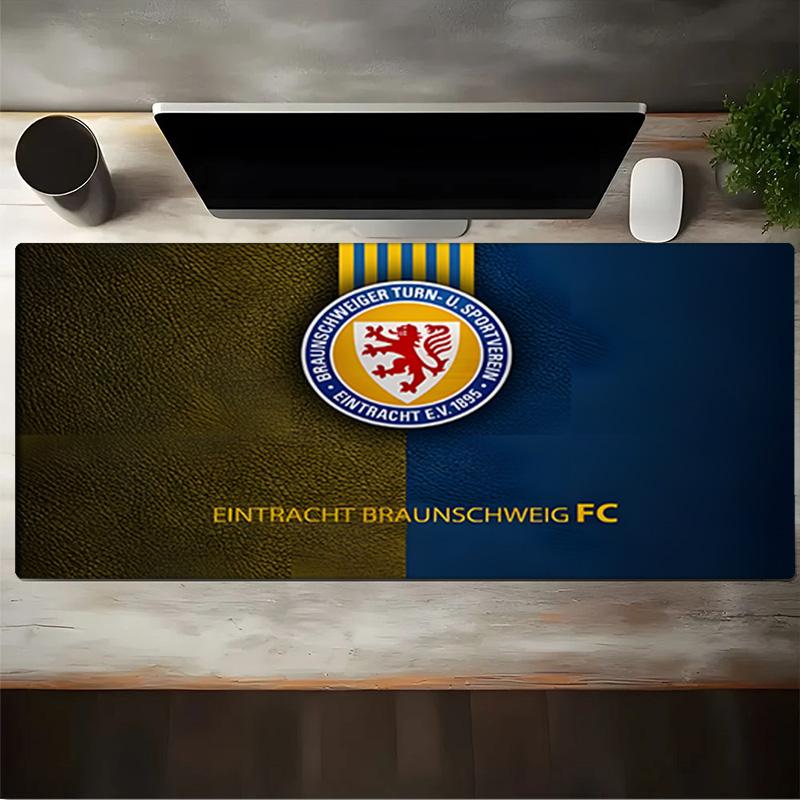 Braunschweig Fc Crest Design Mouse Pad, Gaming Mouse Pad, Keyboard Pad, Desk Decor for Computer Notebook Fan Gift Birthday Gift