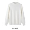 Herbst Winter Langarm Unterwäsche High-End Mock Neck Pullover Herren Koreanischer Stil Locker Lässig Einfarbig Strick Basisschicht