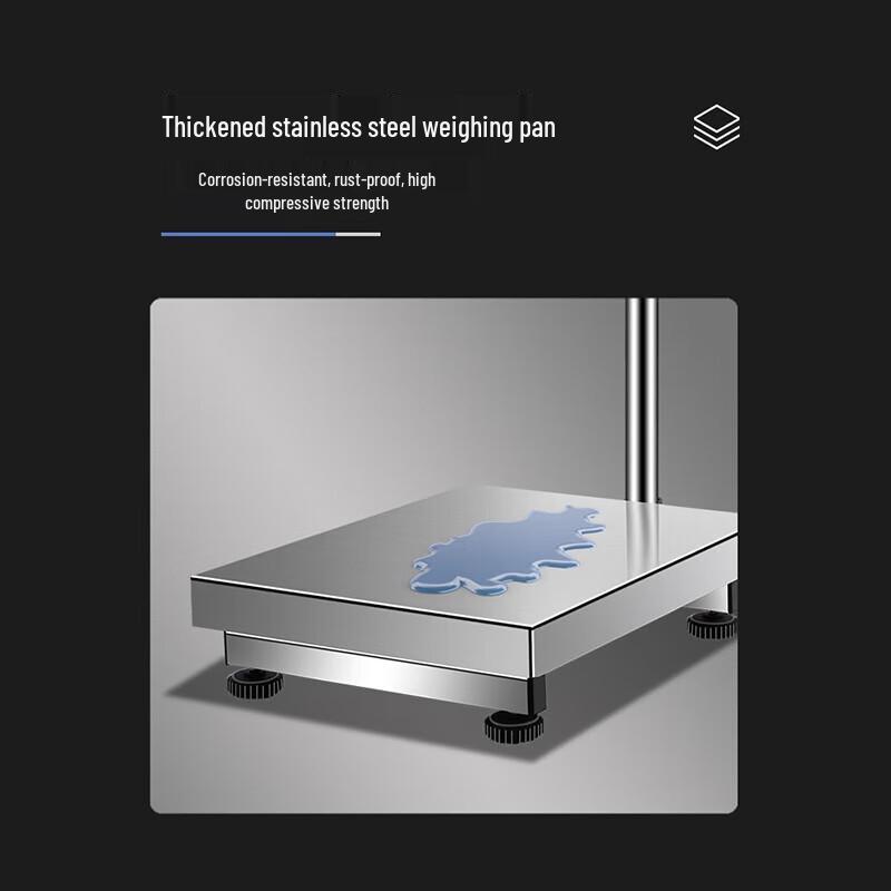 ZHENGFENG 304 Stainless Steel Waterproof High-Precision Electronic Platform Scale (CN Version)