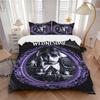 Wednesday Addams Family Print 3Pcs Bedding Setduvet Cover With 2 Bedropillowcase Home Birthday Gift