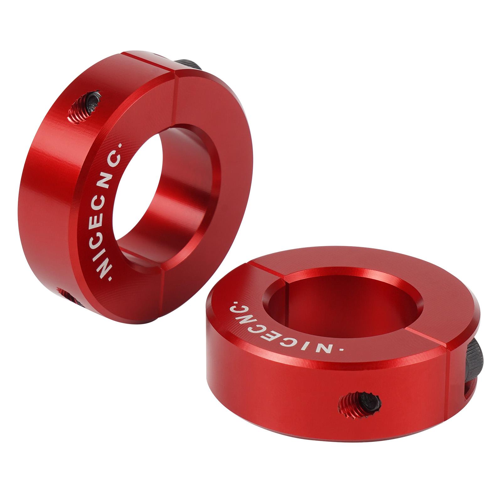 

2 Pcs Aluminum X3 Rear Sway Bar Clamp Collar UTV For Can Am x3 2017- Maverick X3 4x4 Turbo DPS 2017- 900 HO красный