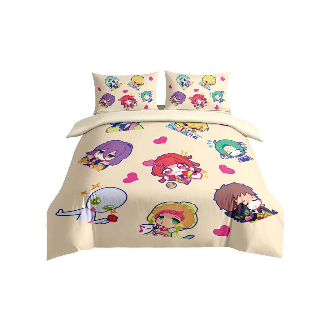 Gnosia Gift Bedding Set Cartoon Gnosia Duvet Cover Set Bed Set Aldult Kid Bedroom Single Twin Full Queen King