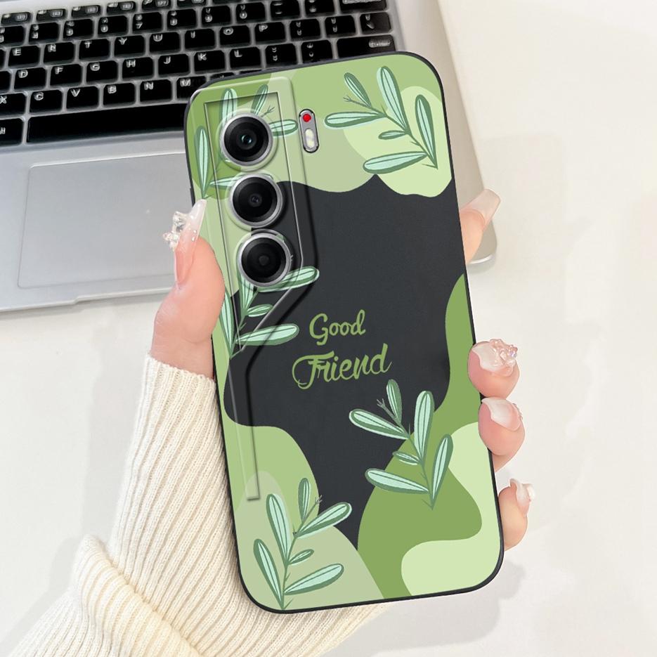 For Tecno Camon 40 Pro 4G Case CM6 Luxury Art Painted Cover Shockproof Phone Case For Tecno Camon40 Camon 40 Pro CM7 Soft Fundas