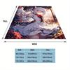1pc Anime Character Flannel Fleece Throw Blanket - Contemporary Style, All-Season Cozy Sofa Bed Cover, Anti-Tear, Hand Wash