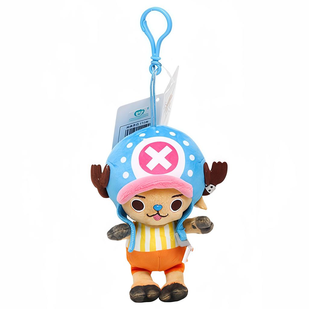 14-35cm/5.5-13.7inch Genuine ONE PIECE Stuffed Plush Toy Kawaii Plush Keychain Toy Tony Chopper Soft Stuffed Plush Doll Keychain