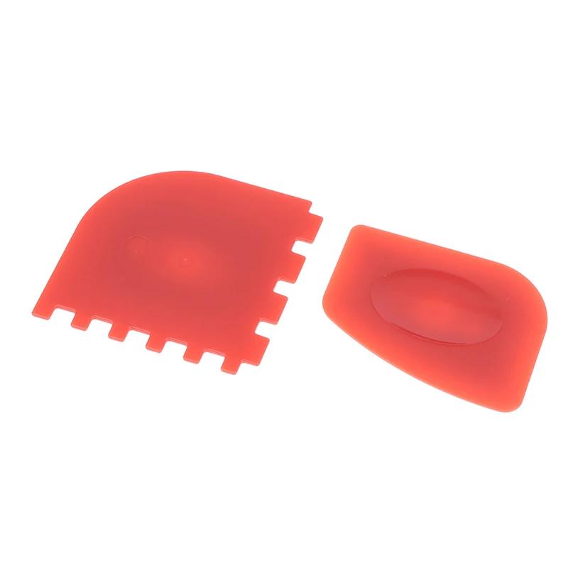 2pcs/set Grill Pan Scrapers Cast Iron Skillets Frying Pan Cleaners Scraper Cast Iron Pot Kitchen Cleaning Scraper Kitchen Tools