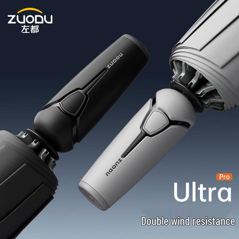 ZUODU Fully Automatic 3-Fold Sun & Rain Umbrella