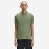 FRED PERRY [M6000] Plain Fred Perry Shirt - Laurel Green/Black Afpm2536000-Z50