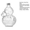 Creative Gourd-Shaped Glass Bottle with Handles Thickened Glass Liquor Bottle for