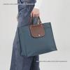 Cartella 2025 con Intarsio di Drago: Borsa a Mano Versatile, Borsa Tote e per Laptop ad Ampia Capacità