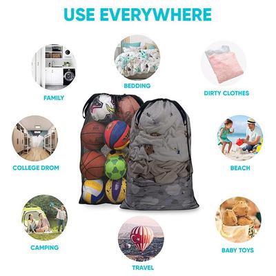 Duża torba do prania Siatka organizera Brudny biustonosz Skarpetki Bielizna Torba do przechowywania butów Ubrania do prania Worek ze ściągaczem