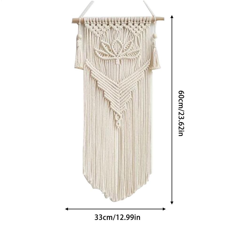 Home Decoration Bohemian Macrame Woven Wall Hanging Boho Room Geometric Tapestry Nordic Art Beautiful Apartment Room Decor Gift