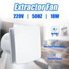 Ventilatore Estrattore Silenzioso 18W 220V 6 pollici per Cucina Bagno Camera da Letto Toilette a Muro Estrattore Silenzioso