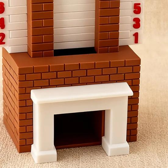 Yousheng Santa Advent Calendar Christmas Countdown Calendar Decorative Santa Figure Festive Party Accessory Holiday Decoration