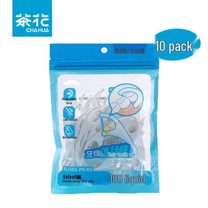 CHAHUA Smooth Dental Floss Picks