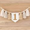 First Birthday Theme First Birthday Banner Boho-Style High Chair Banner  For First Birthday