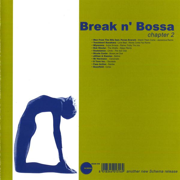 CD VARIOUS - Break n' Bossa: Chapter 2 SCCD316 Schema 1999 Italy Latin Used