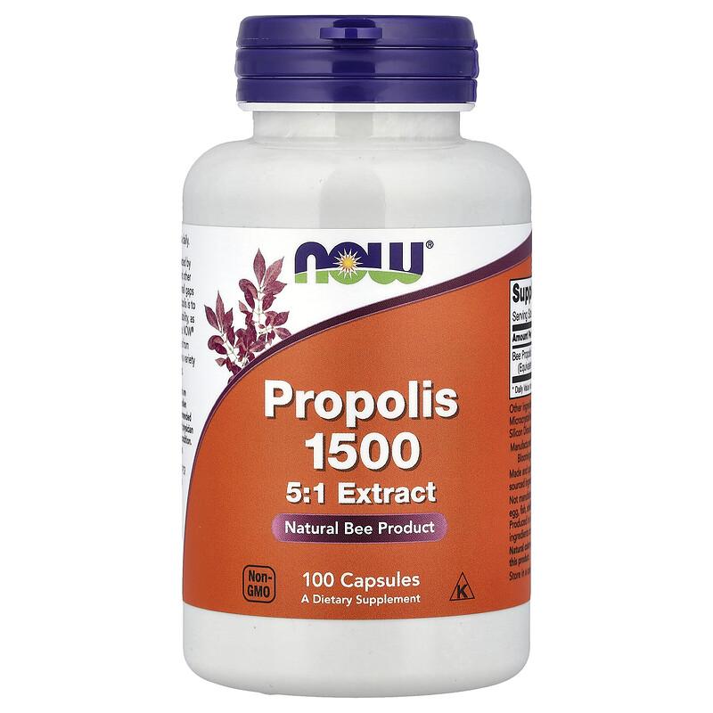 Propolis 1500, 300 mg, 100 Capsules