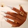 1 Pc Golden Color Summer Vacation Beach Style Sea Star Starfish Ring For Women