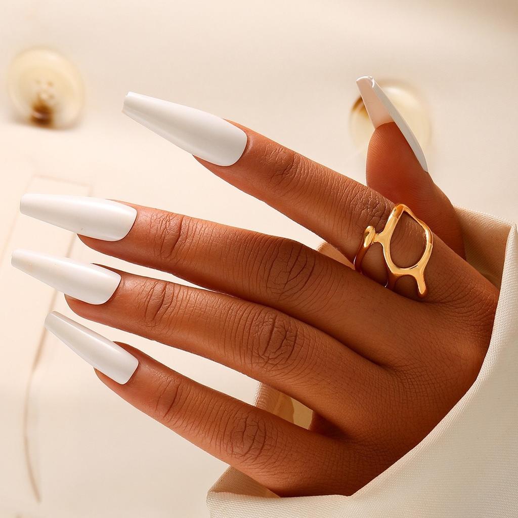 1 Pc Golden Color Summer Vacation Beach Style Sea Star Starfish Ring For Women