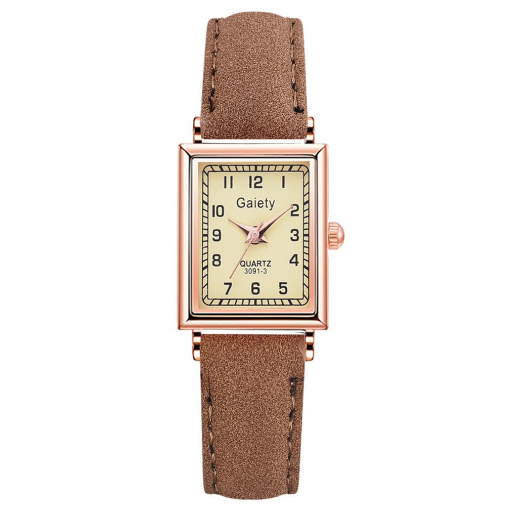 Montre en cuir pour femme