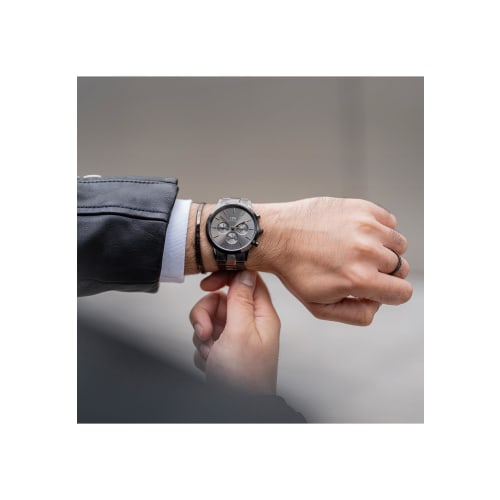 [Official Shop/Engraved/Authentic] Daniel Wellington Classic Bracelet Small Gray Bracelet for Men and Women, Hypoallergenic, Elegant Gift, Perfect for