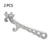 2 PCS Lid Wrench Metal Can Opener Aluminum Zinc Zinc Alloy Lid Tool Multifunction Lid Can Opener  Paint Barrel