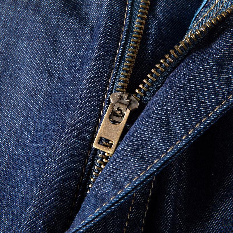 MONTAGUT Men's Long-Staple Cotton Straight-Leg Jeans