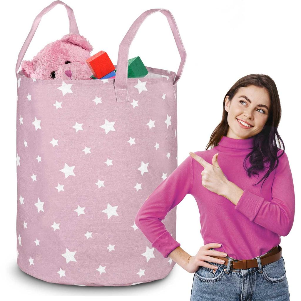 Nukido Toy Basket - Pink