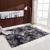 Ultra Soft Tie-Dye Style Gradient Color Carpet Floor Bedroom Mat Rectangle