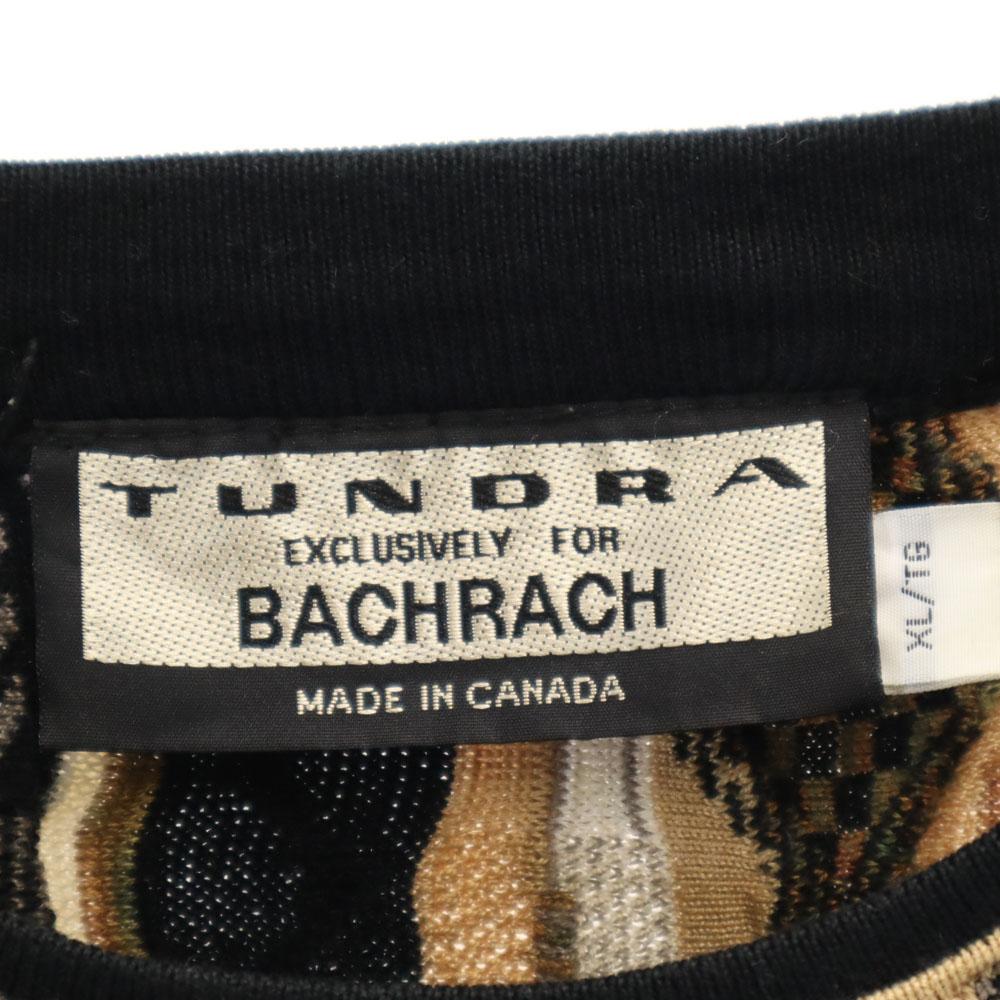 TUNDRA 90s Made In Canada Old Long Sleeve 3D Knit XL Sweater Men's Used