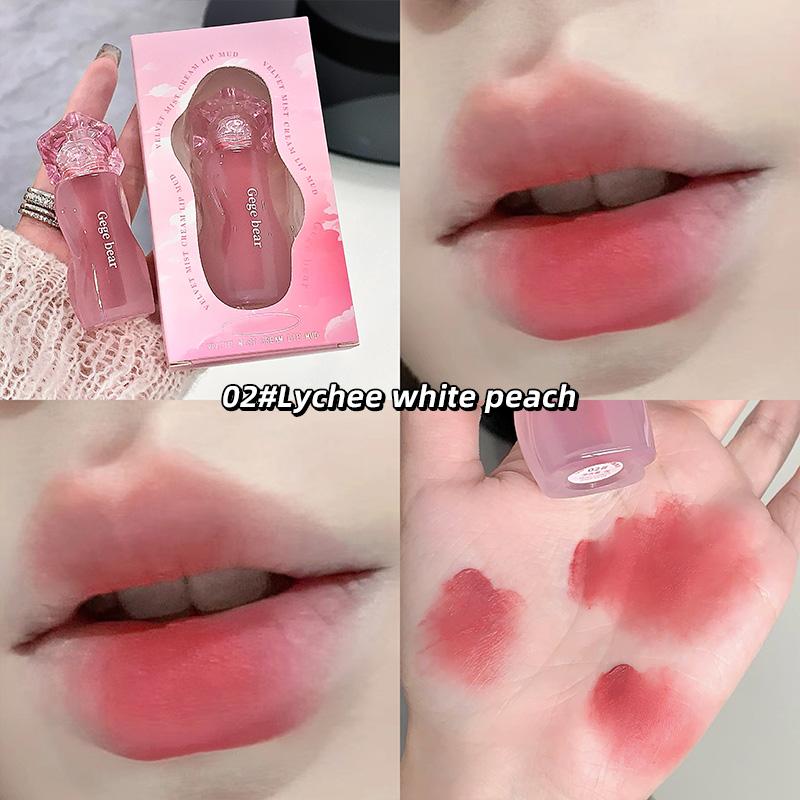 

Gege Bear Velvet Mist Cream Lip Mud