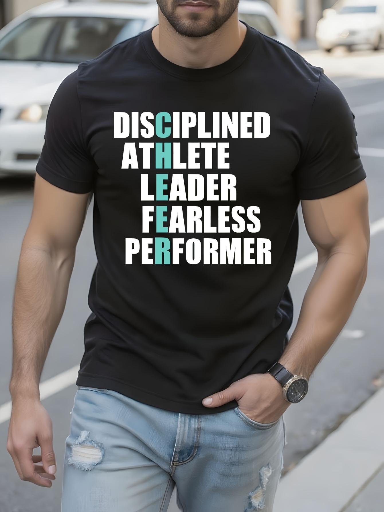 Athletic Leadership Tshirt - Disciplined Athlete Leader M... XXXL