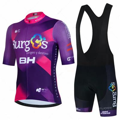 2024 Cycling Jersey 19D Bike Shorts Set  Mens  Summer Quick Dry Bicycle Pants Clothing