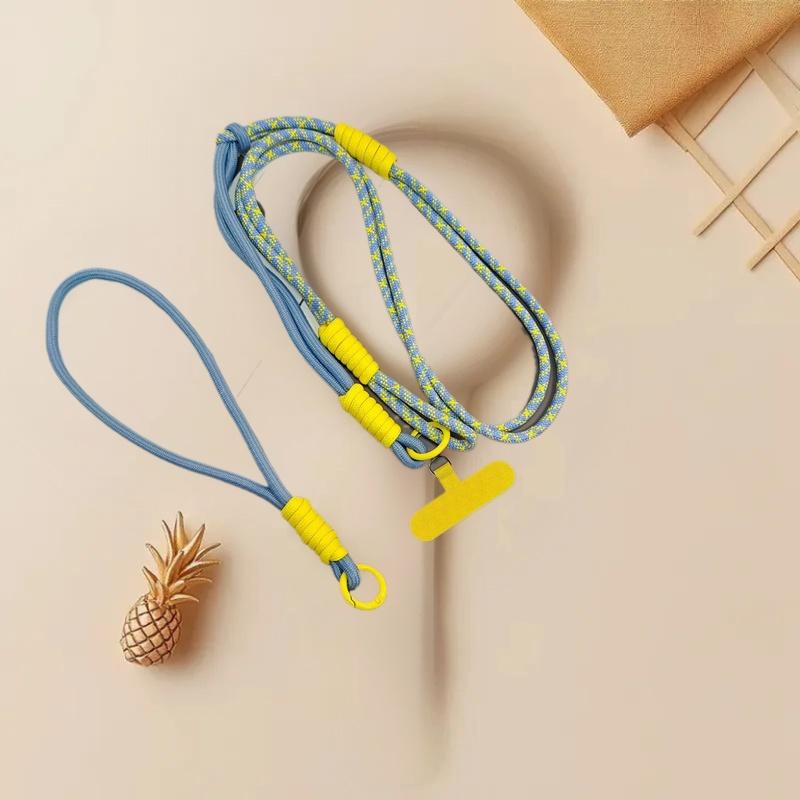 1 Piece 3 in 1 Removable Lanyard Crossbody Phone Hanging Rope Neck Lanyard Wrist Strap Also Fits Water Cups