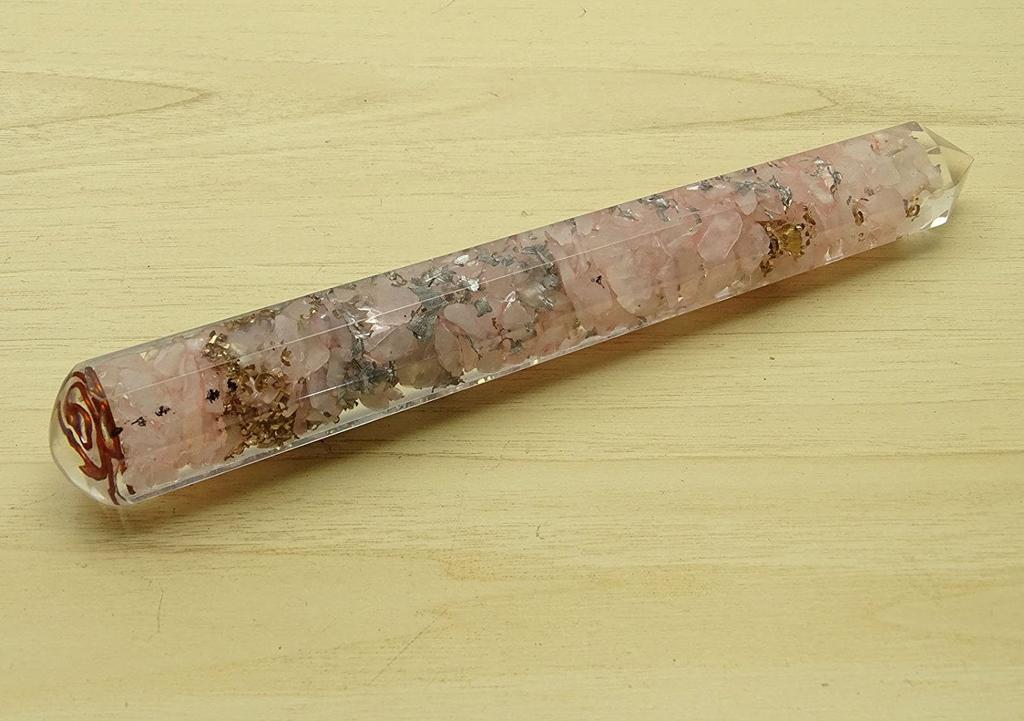 Harmonize Multistone Orgone Massage Wand Reiki Healing Crystal Energy