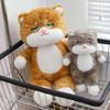 Plush Striped Cat Toy Oversized Cute Cartoon Girls Kids Birthday Holiday Gift